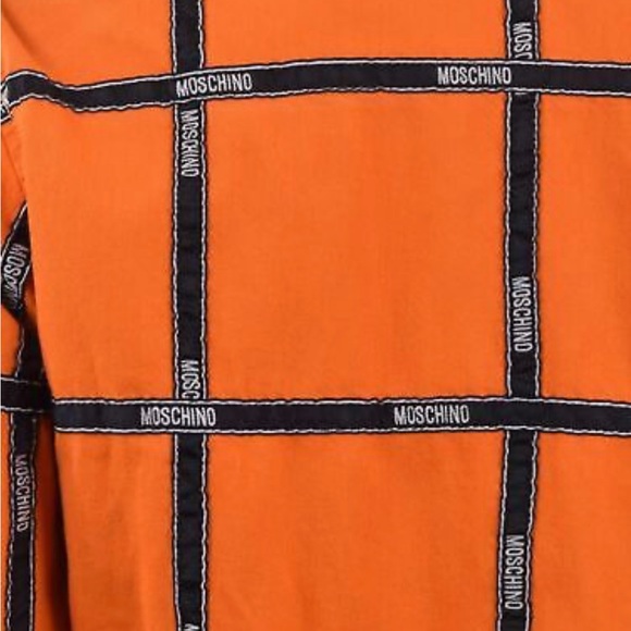 MOSCHINO LOGO Jean SHIRT/JACKET - Picture 2 of 8